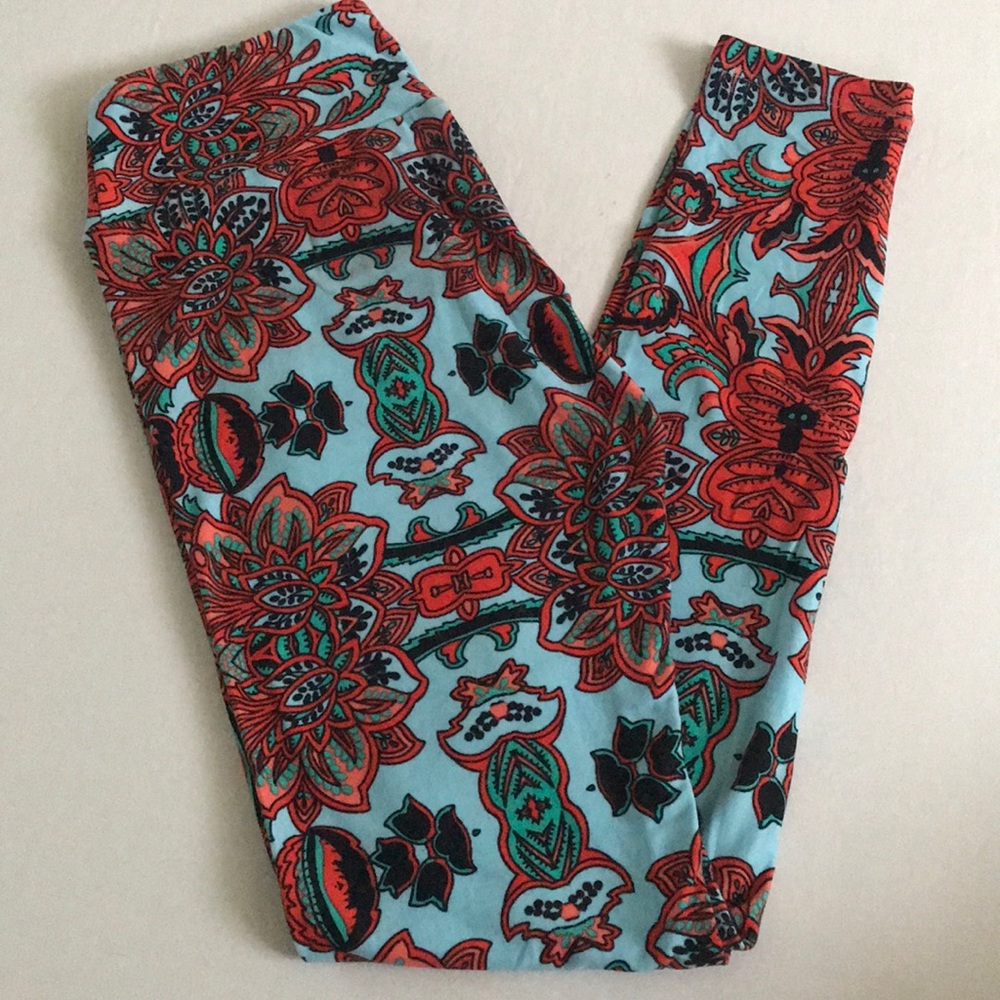 LuLaRoe OS One Size Leggings Vintage HTF Unicorn